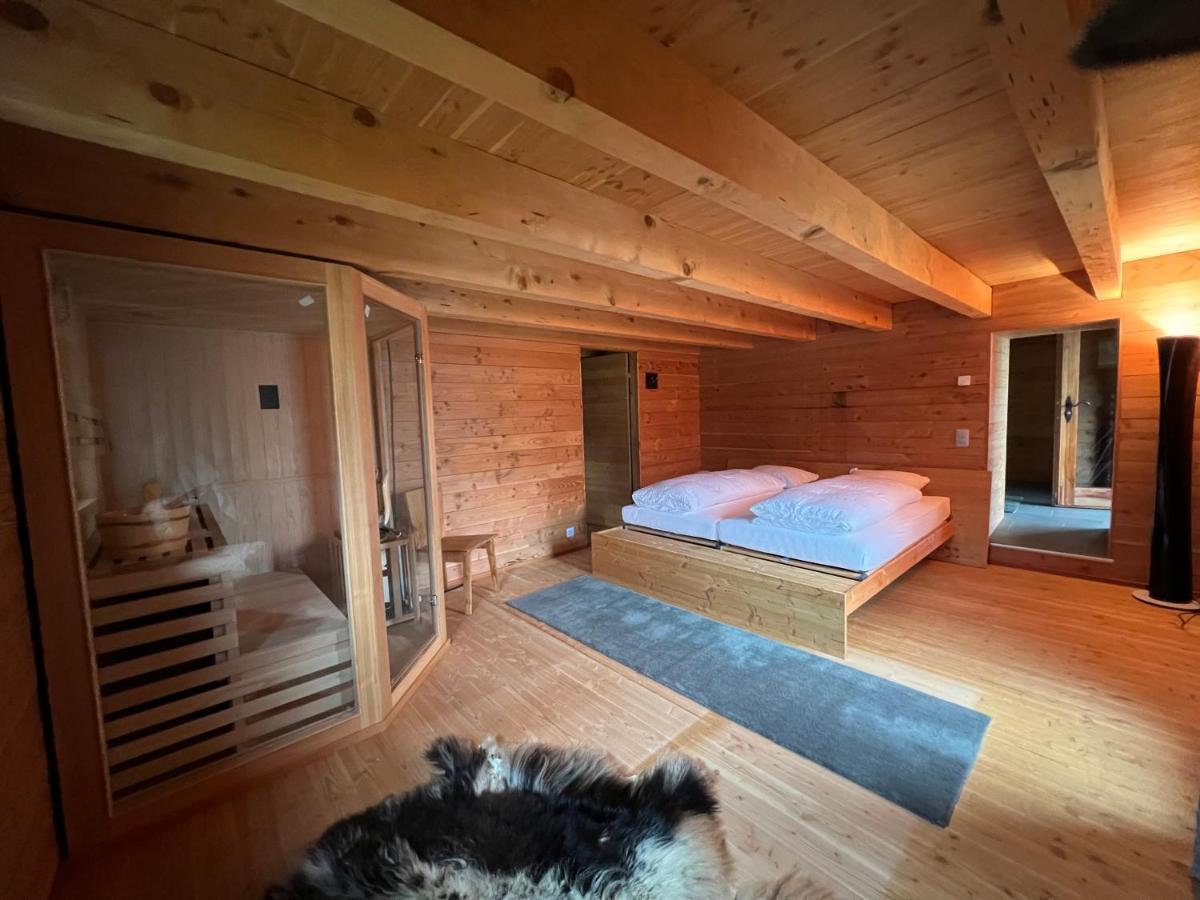 Chalet Biene - Swiss Alp Chalet With Sauna And Jacuzzi Ульрихен Экстерьер фото
