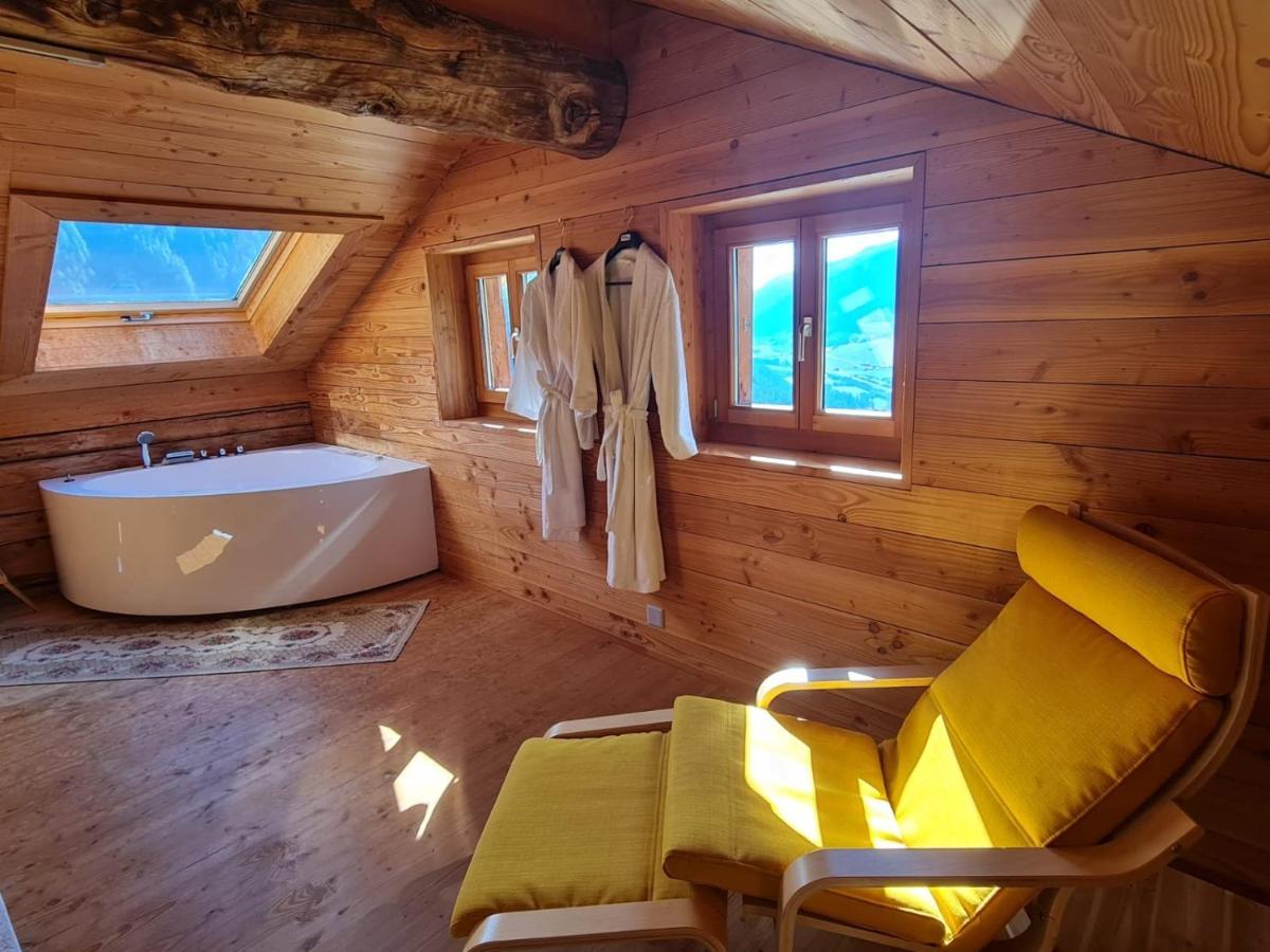 Chalet Biene - Swiss Alp Chalet With Sauna And Jacuzzi Ульрихен Экстерьер фото